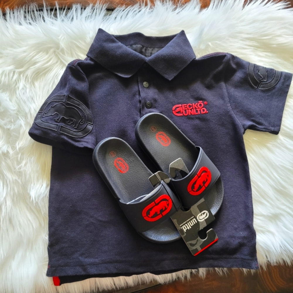 Boys Echo Shirt and Shoe Set - Size 4